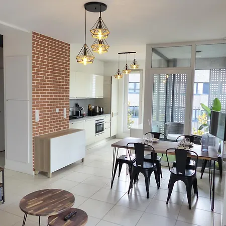 Апартаменты Le Patio'nnement-t3-parking